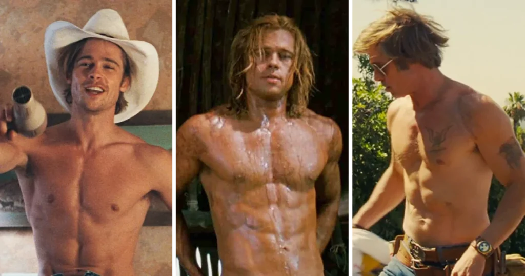 brad pitt body